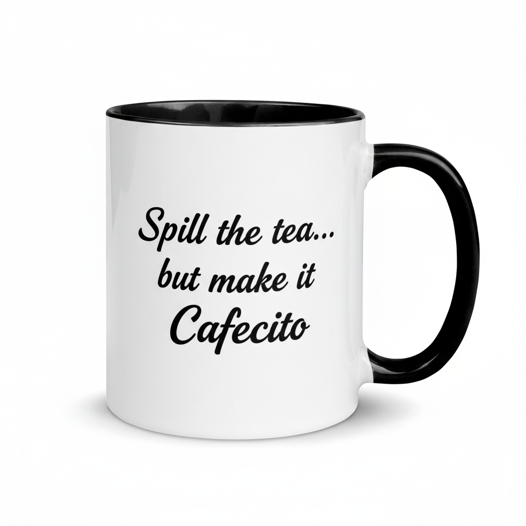 Mug With Color Inside - Back